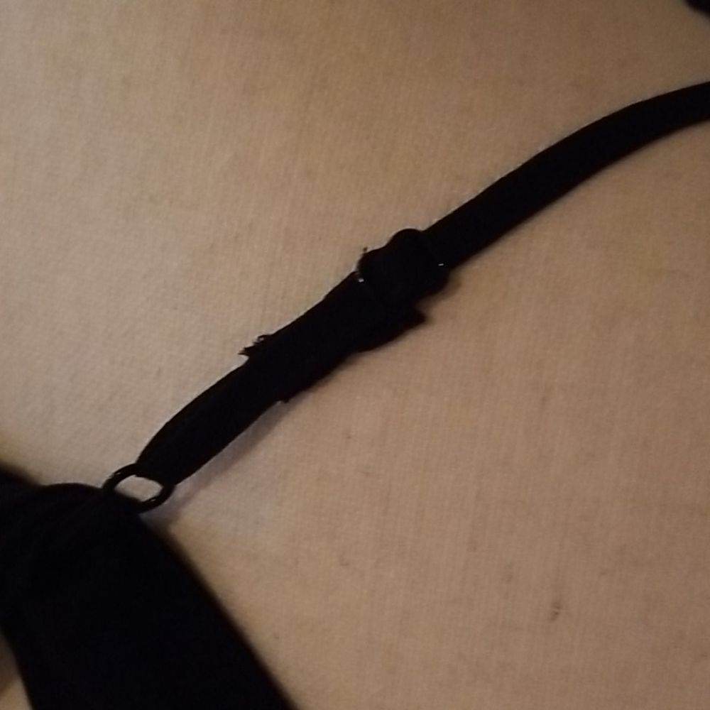 *NEW* with tags Black long layered strappy dress - Picture 7 of 11